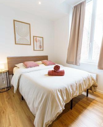 Saint-Quentin Apartment | Studio Relax 2pers wifi
