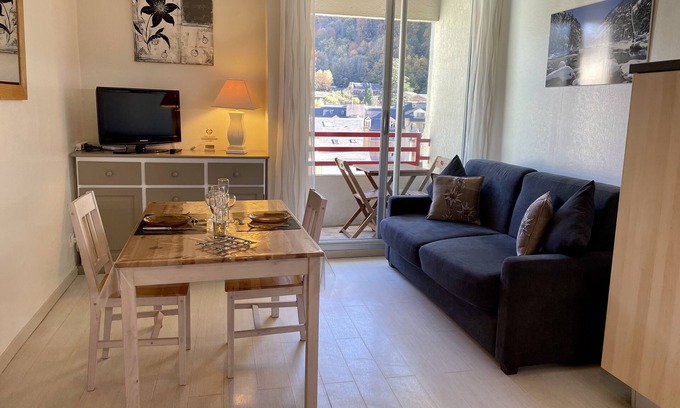 Cauterets Apartment | STUDIO WIFI ALL COMFORT 440 M DES TELECABINES du LYS, A PROXIMITE DES COMMERCES