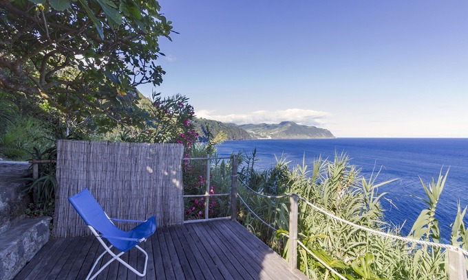 Povoacao House | Studio with ocean view - Garajau Nature Retreat