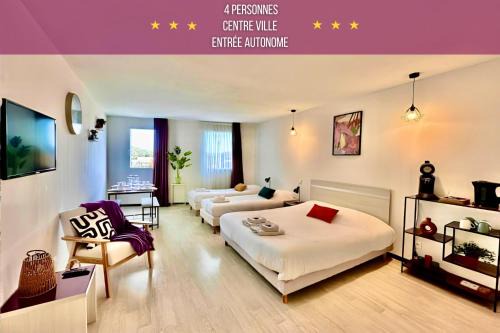 Lourdes Apartment | " Studio Zen Lourdes " 4 personnes - Centre Ville