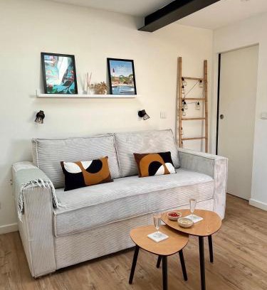 Eysines Apartment | Studiocosy proche Bordeaux, parking gratuit, clim