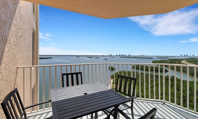 Fort Myers Beach Condo | Stunning 12th Floor Views! Pool & Hot Tub! No Resort Fees & Over $150 of Free Daily Activities!