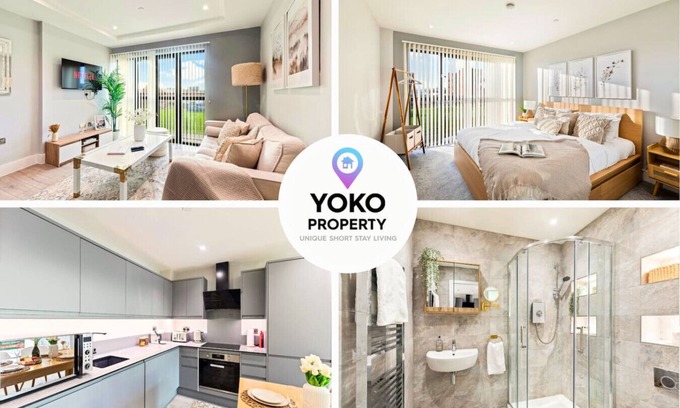 Leicester Apartment | Stunning Apartment City Centre Free Parking Self-Check-In Fast WiFi