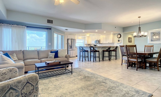 New Smyrna Beach Condo | Stunning Corner at Oceanwalk | Resort Style Amenities | OW10-401