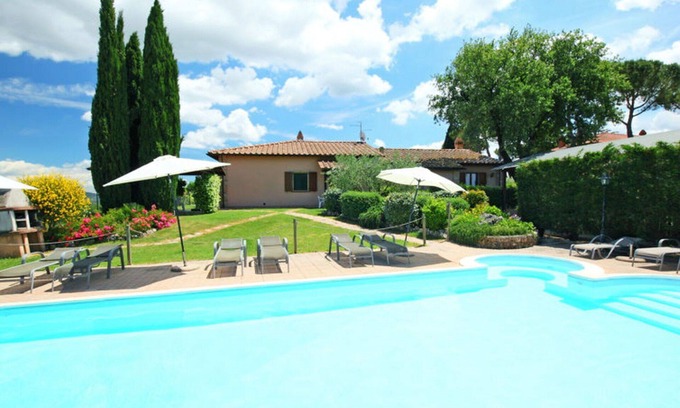 Po' Bandino Villa | Stunning private villa with WIFI, private pool, TV, patio, pets allowed and panoramic view