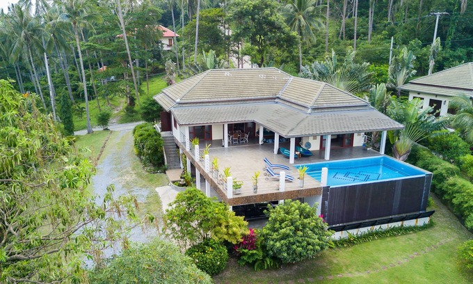 Taling Ngam Villa | STUNNING KOH SAMUI VILLA, INFINITY POOL, SUNSET, NATURE, 1KM FROM THE BEACH