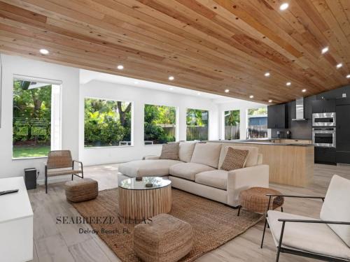 Delray Beach House | Stunning Modern Coastal Villa - The Three Palms