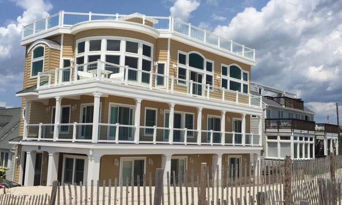 North Beach Haven House | Stunning Oceanfront Home With 80 feet on Atlantic Ocean September week Available