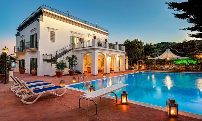 Sant'Agnello Villa | Stunning private villa with A/C, WIFI, private pool, TV, patio and panoramic view, close to Sorr.