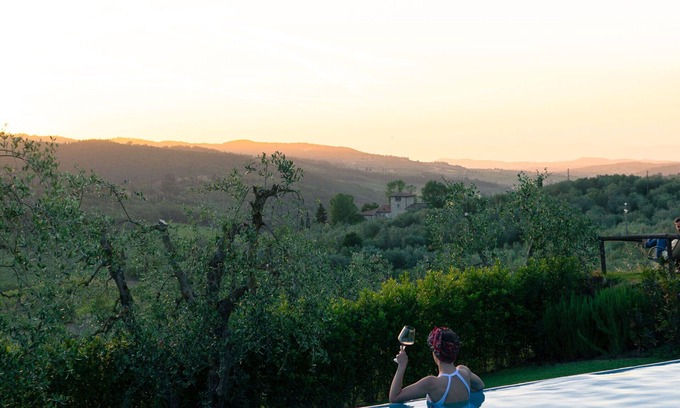 Greve in Chianti Villa | Stunning private villa for 21 people with A/C, private pool, WIFI and TV