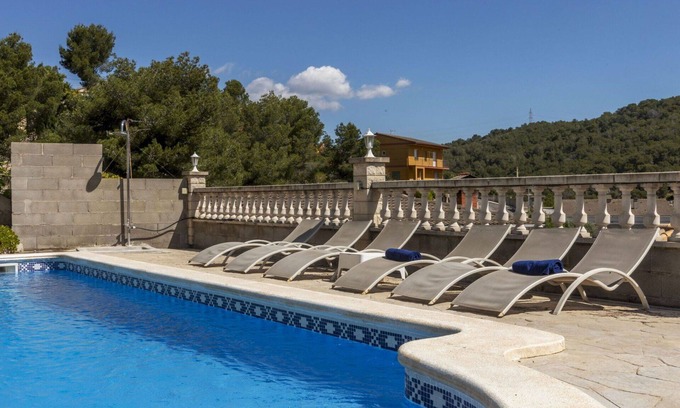 Castellet i la Gornal House | Stunning private villa for 10 people with private pool, WIFI, TV and terrace