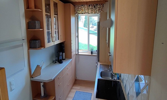 Berg bei Rohrbach House | Stunning private villa for 6 people with hot tub, WIFI, TV, terrace, pets allowed and panoramic .