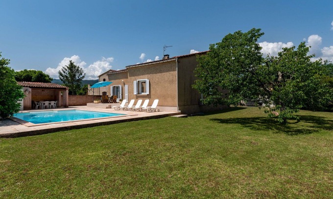 Prunelli-di-Fiumorbo House | Stunning private villa for 6 people with WIFI, private pool, A/C, TV and terrace