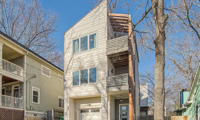 Edgewood House | Stunning Sleek 3-Story Home in Edgewood ATL