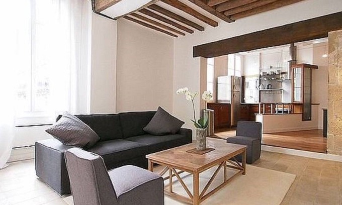Saint-Merri Apartment | Stunning, Spacious Flat Located In The Heart Of Paris, For 4-6 People