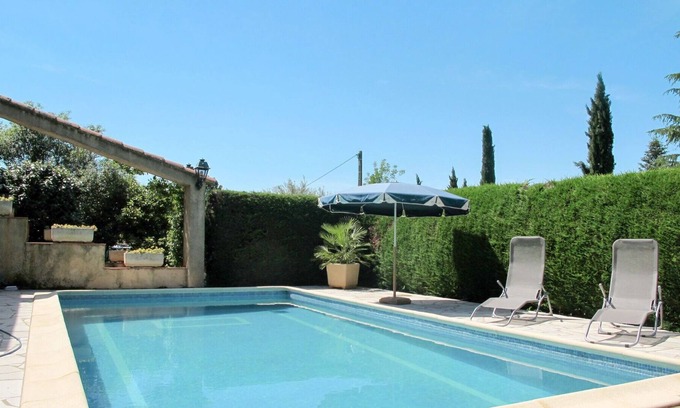 Gonfaron House | Stunning villa for 6 people with A/C, private pool, WIFI, TV, terrace and parking
