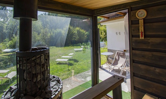 Bagni di Lucca House | Stunning villa for 7 people with private pool, hot tub, WIFI, TV, pets allowed and parking