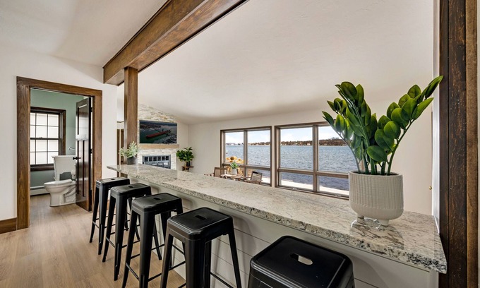 Sturgeon Bay House | Stunning waterfront location in Sturgeon Bay! Dog friendly!