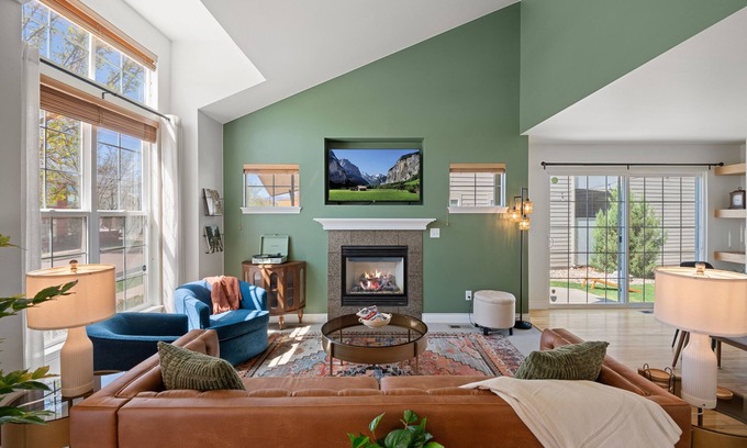 Old Town North House | Stylish 3BR Escape - Mins from Downtown & CSU + Game Room + Fire Pit