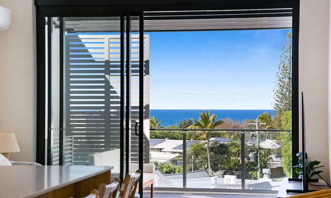 Bogangar Apartment | Stylish Beachside 1-Bed with Balcony & Ocean Views
