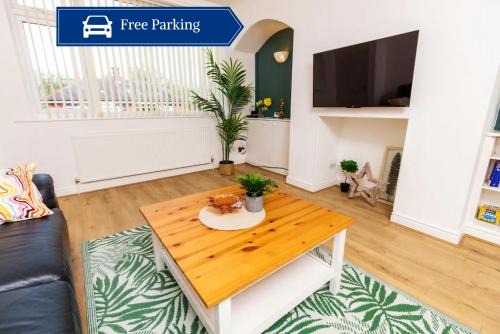 Wigan Apartment | Stylish Comfort: 2BR Home in the Heart of Wigan