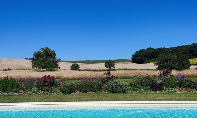 Saint-Martial-Viveyrol Apartment | Stylish and secluded, L'Atelier is the perfect adults-only escape for two.