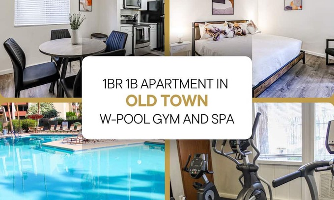 South Scottsdale Apartment | Stylish FULL 1BR Retreat w/Sofa Bed, Shopping & Bars