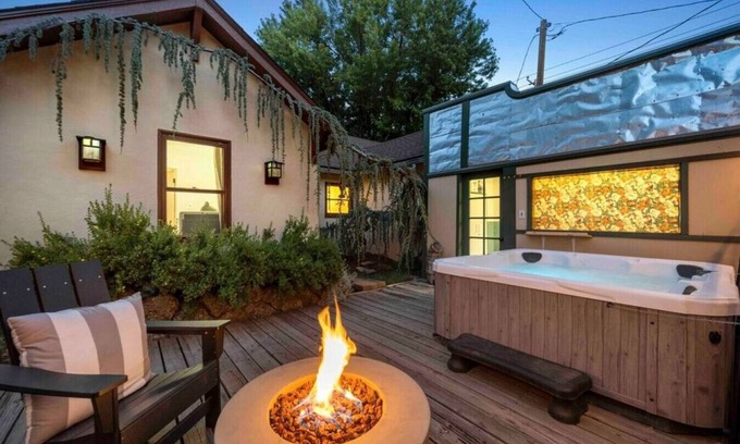 Flagstaff House | Stylish Home in Downtown Flagstaff Unit w/Hot Tub