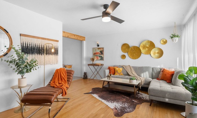 Rolando Village House | Stylish Mid-Century Modern Home - Canyon Views & Fenced Yard