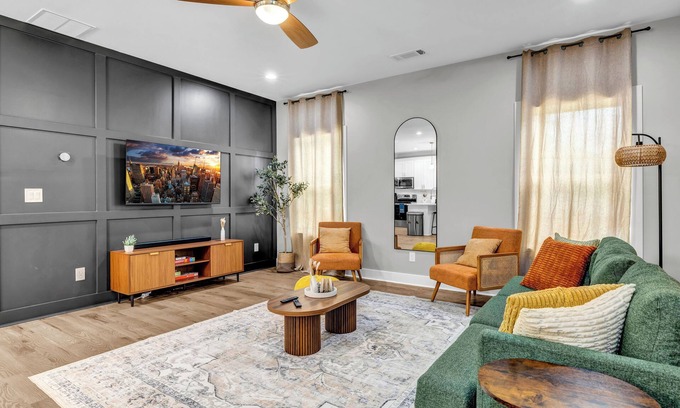 Atlanta House | Stylish Modern Boho 4BR Home Near Downtown ATL