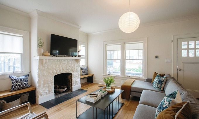 Eastwood House | Stylish Nashville Home w/Outdoor Lounge, Firepit & Easy Downtown Access