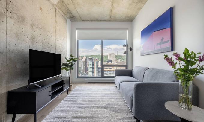 Downtown Montreal Apartment | Stylish Retreat in Central Montreal