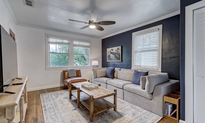 Riverside Apartment | Stylish Riverside Retreat | Hospitals Nearby
