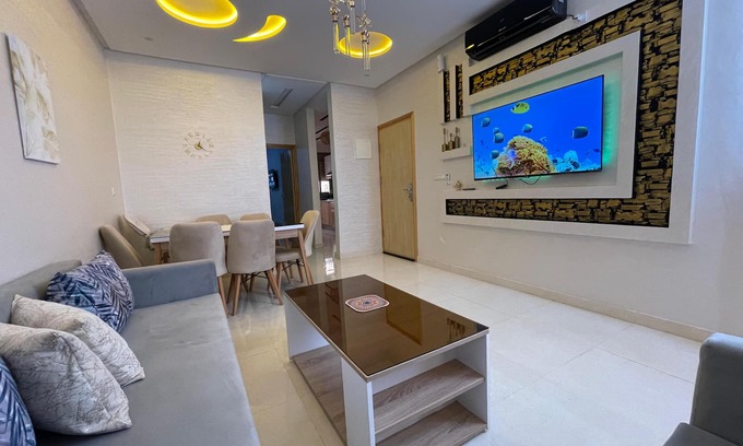 Saidia Apartment | Stylish Saidia Apartment Family - 5 Min Walk to Beach, Fully Equipped