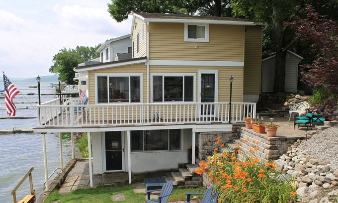 Geneseo Cottage | Sugar Maple Shores:"Lake Views from Nearly Every Room are Breathtaking"