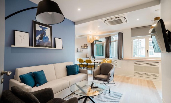 Saint-Thomas-d'Aquin Apartment | SUITE APOLLINAIRE : au cœur de la Rive Gauche, neuf, design, 2/4 personnes