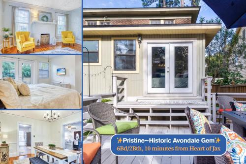 Riverside House | Summer Spot! Renovated Historic Avondale Gem 6BR Sleeps 12