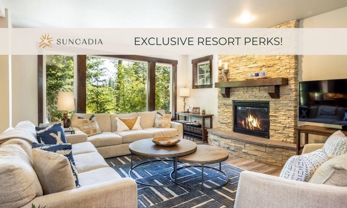Cle Elum House | Suncadia 4 Bed Spa Game Room Retreat