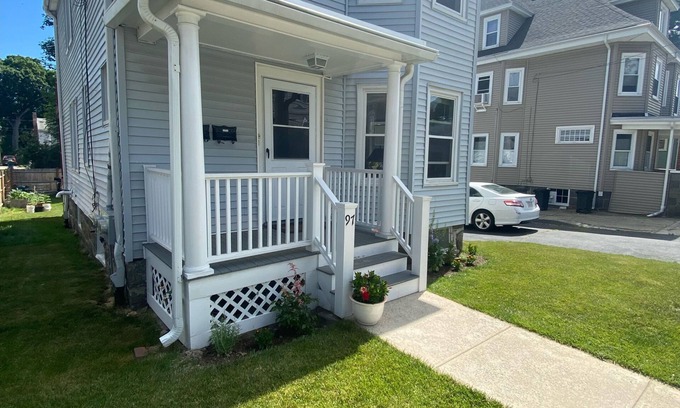 Roslindale Apartment | Sunny apartment located a short walk from local parks and Roslindale Village
