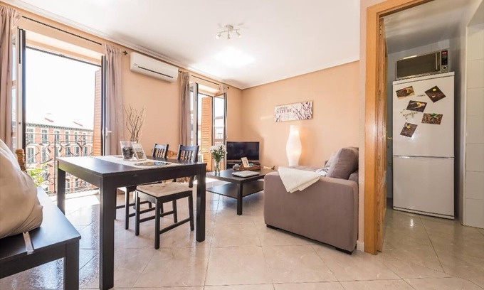 Centro Apartment | Sunny Historic District Loft w/Balconies, Full Kitchen, Washing Machine, & WiFi