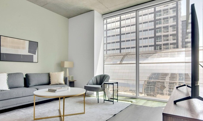 Uptown Apartment | Sunny Upper Downtown 2BR w/ Gym & Pool near 16th St Mall, by Blueground