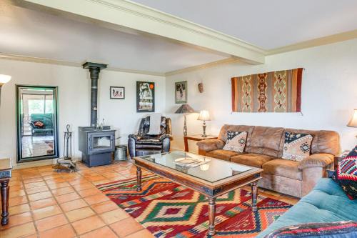 Dewey House | Sunroom and Sauna! Mtn-View Prescott Valley Home
