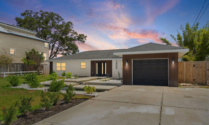 Clearwater House | Sunset Over the Bay