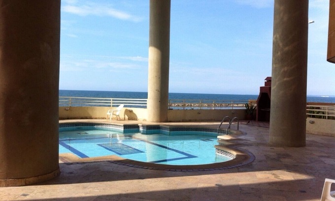 El Cabrero Apartment | Sunsets from the balconynthe Apartment is in front to the beach