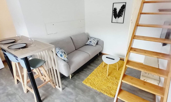 Saint-Die Apartment | Superb studio opposite the IUT and in the city center of Saint-Dié