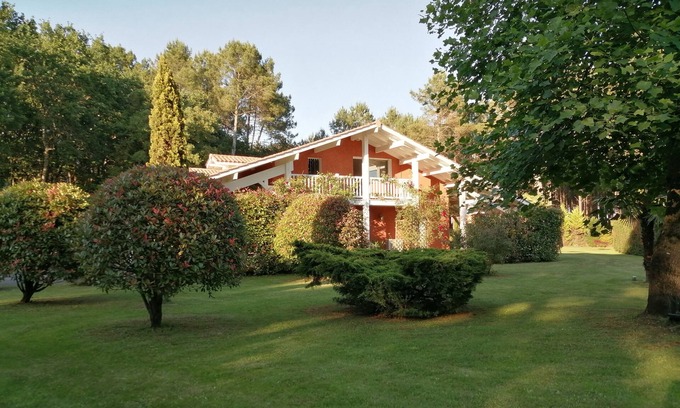 Seignosse Villa | Superbe Villa 4 Spacieuse Calme Piscine 10 mns des Plages 6 Chbres 5 sdb 6 wc