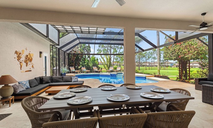 Highlands Reserve Villa | Superior Luxury 5br/3ba Golf Course Villa South Facing Private Pool & Spa