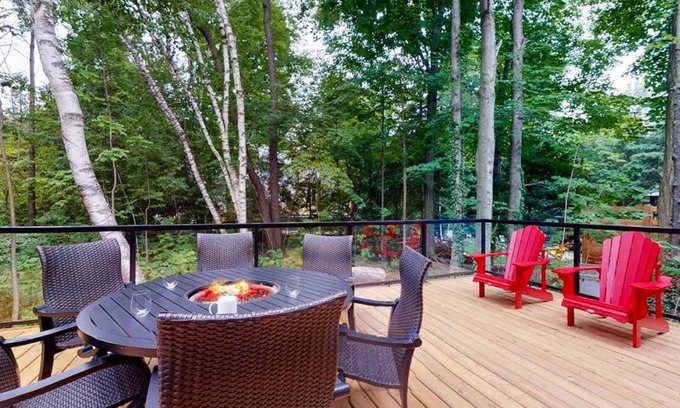 Bayfield Cottage | Sweater Weather & Sunset Skies: Pancho's Porch