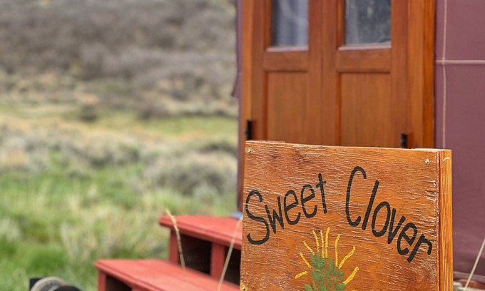 Villa Grove House | "Sweet Clover" - Yurts at Poncha Pass. A dark sky place to see the Milky-way.