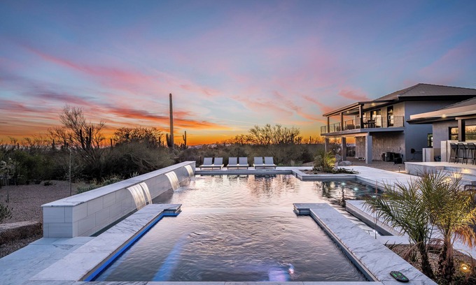 North Scottsdale House | SWSS - 2 Homes+Pickleball+Gym+360 Valley Views+Pool/Spa